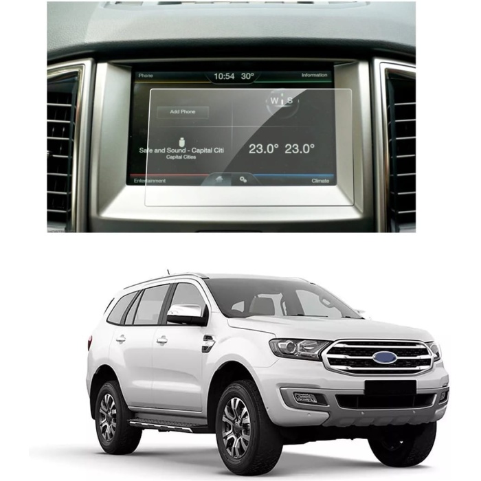 Ford Endeavour Titanium 4x2 Car 8 Inch Screen Guard