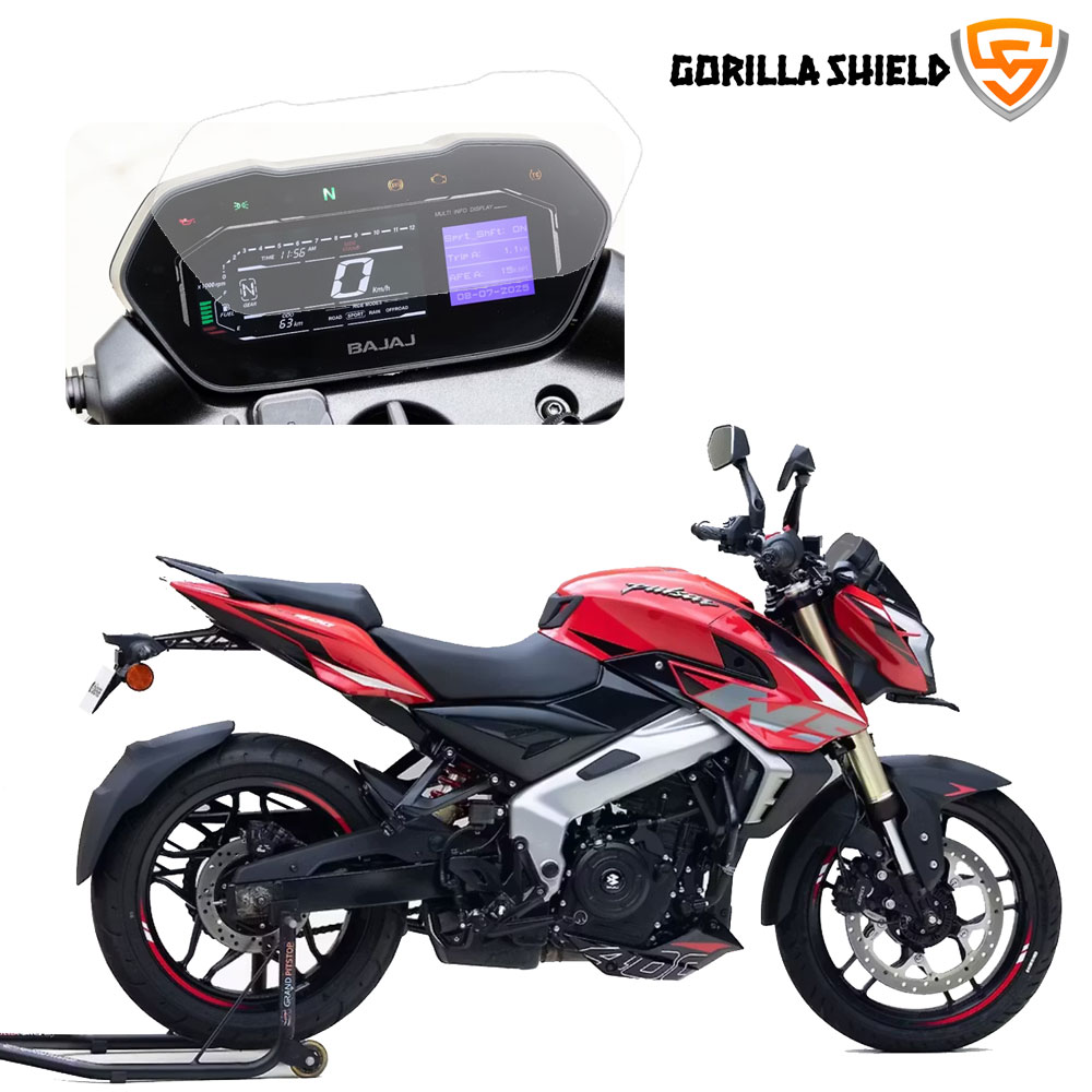 bajaj pulsar ns400z bike speedometer screen guard