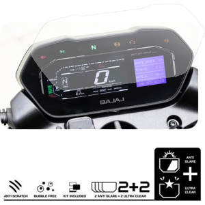 bajaj pulsar ns400z bike speedometer screen guard