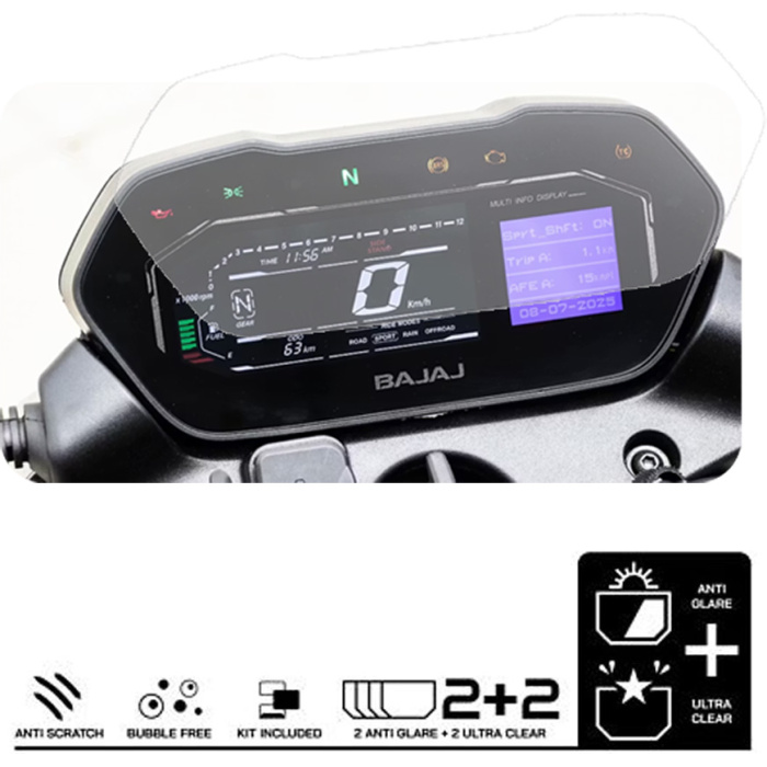 bajaj pulsar ns400z bike speedometer screen guard