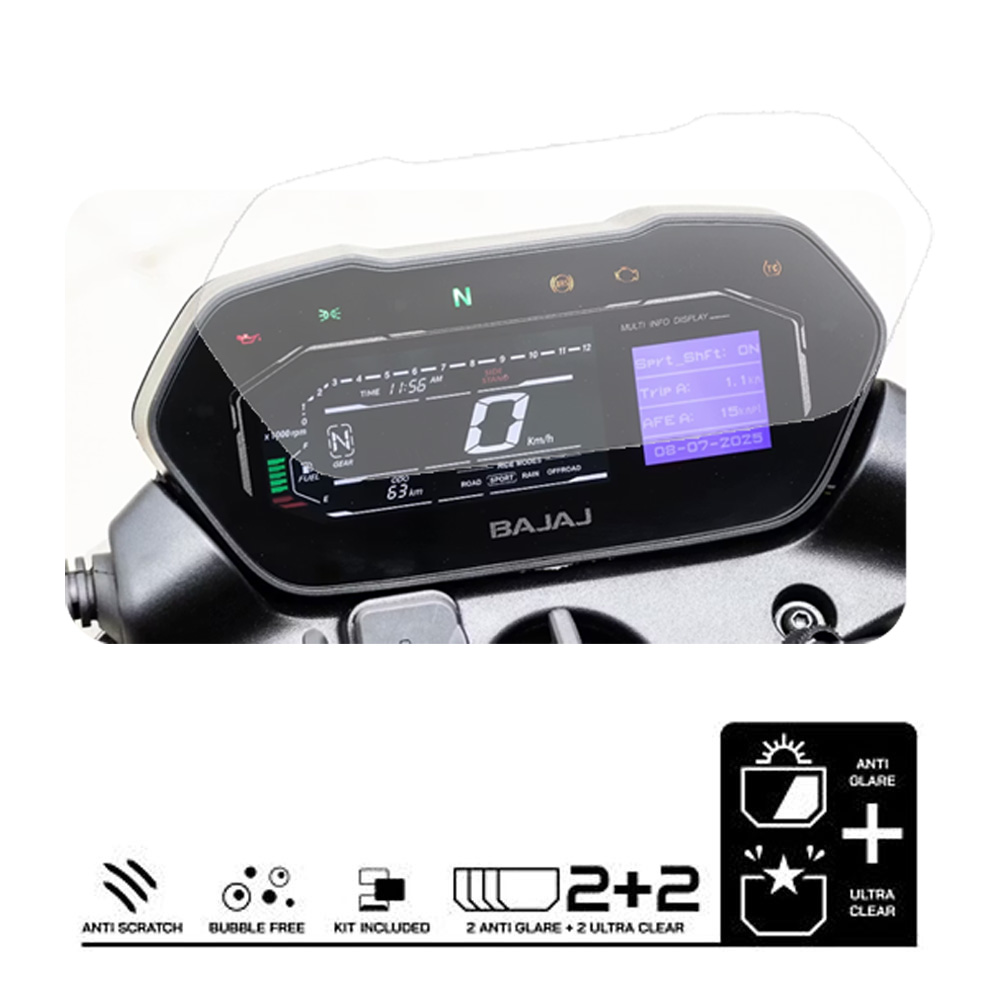 bajaj pulsar ns400z bike speedometer screen guard