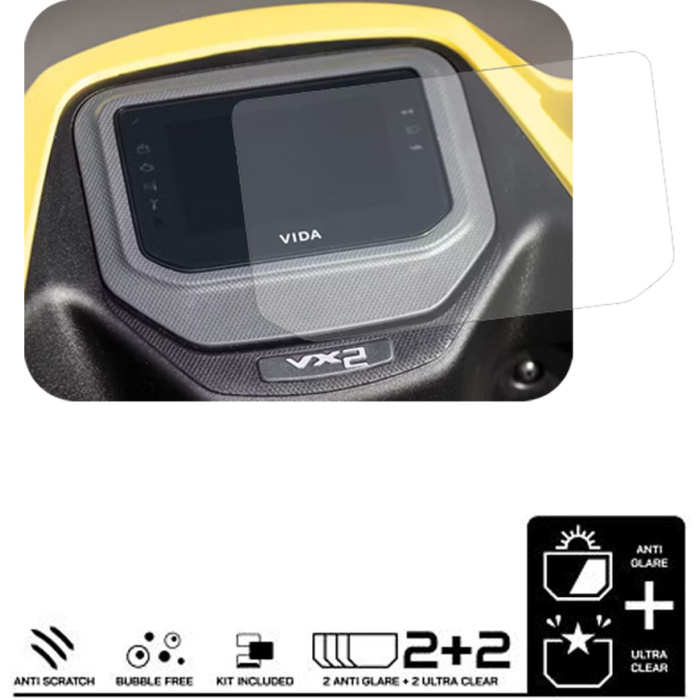 Hero Vida VX2 Go Scooter Speedometer Screen Guard