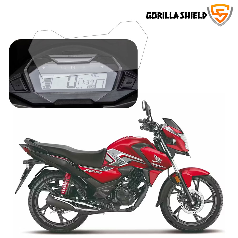 honda sp 125 bike speedometer screen guard