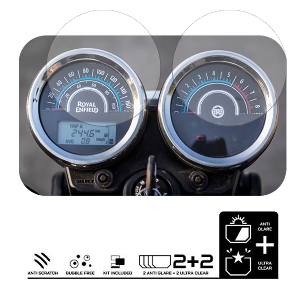 Royal Enfield Thunderbird 350X Speedometer Screen Guard