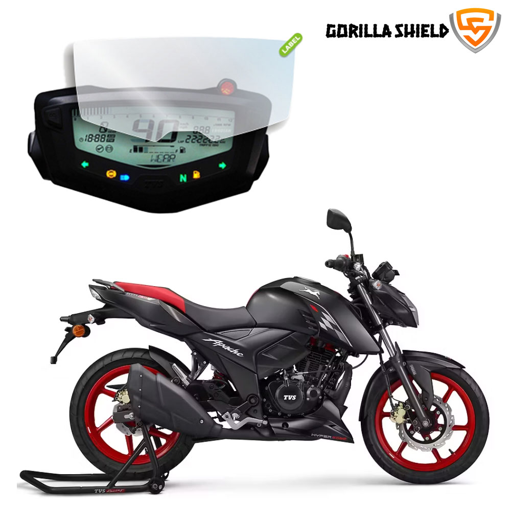 TVS Apache RTR 160 4V Bike Speedometer Screen Guard