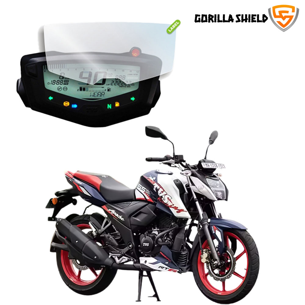 TVS Apache RTR 165RP Bike Speedometer Screen Guard