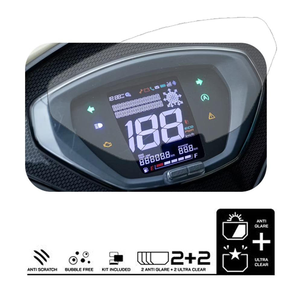 TVS Jupiter 113 Smart Xonnect Speedometer Screen Guard