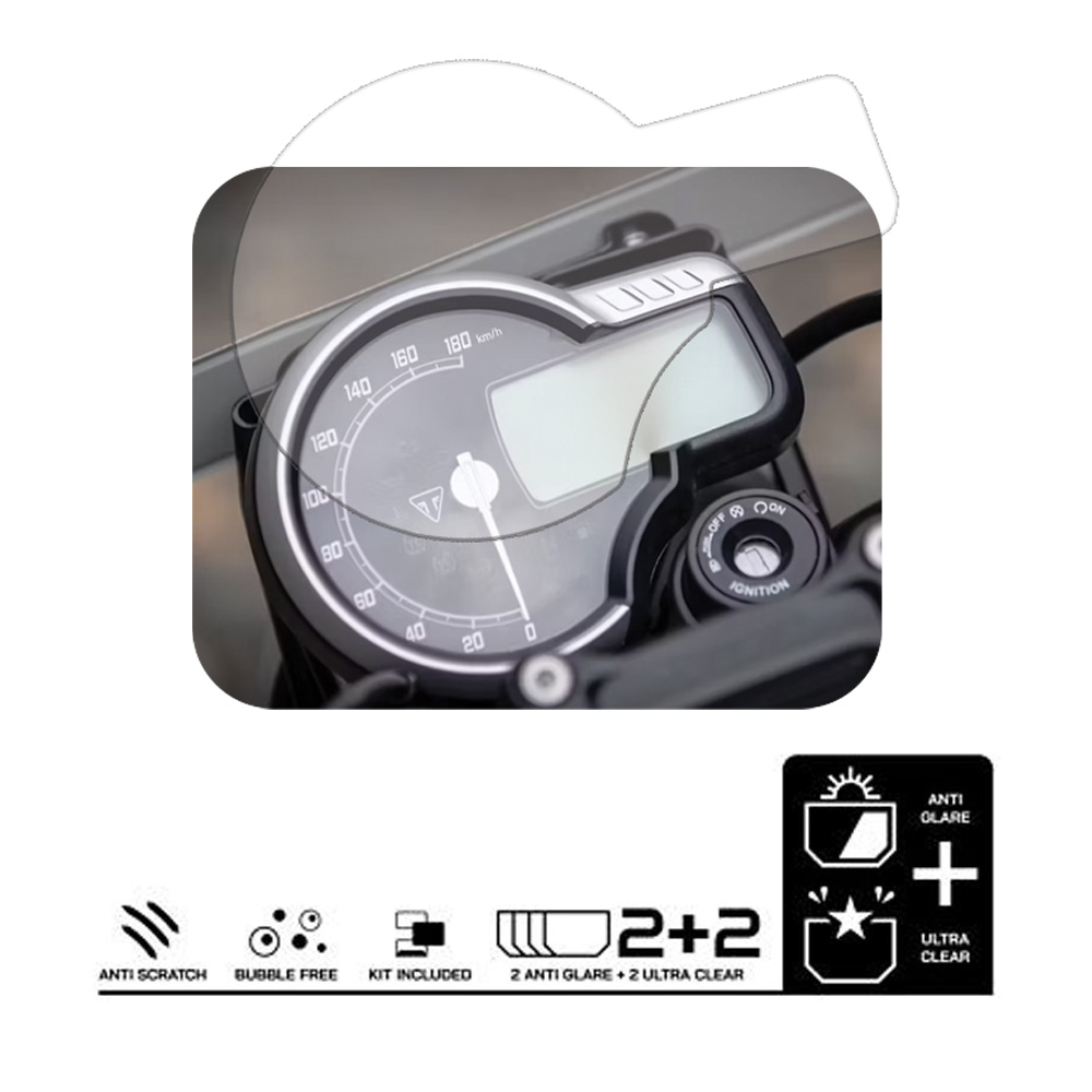 Triumph Scrambler 400XC Bike Speedometer Screen Guard