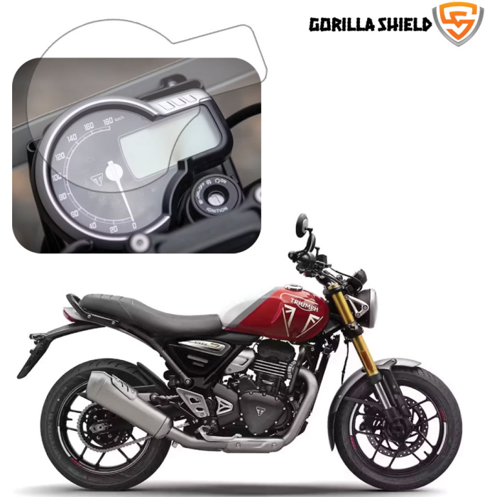 Triumph Speed 400 Bike Speedometer Screen Guard
