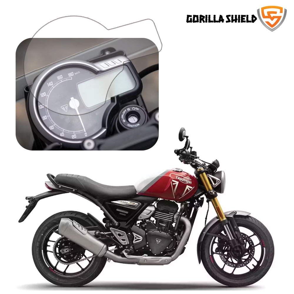 Triumph Speed 400 Bike Speedometer Screen Guard