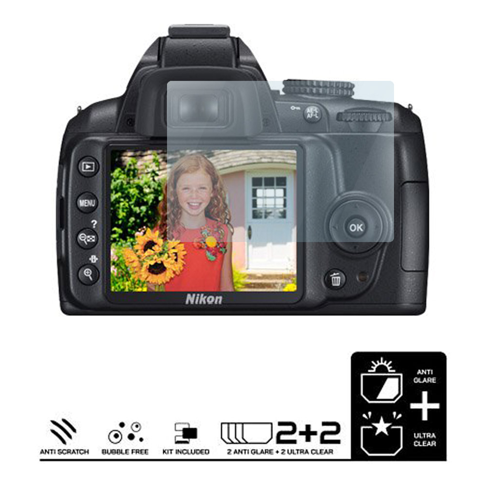Nikon D3000 DSLR Camera Screen Guard